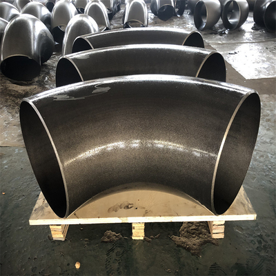 Αγκώνας ASME B16.11 2mm 90 χάλυβα άνθρακα ASTM A105 45 βαθμός μακροχρόνια κάμψη ακτίνας