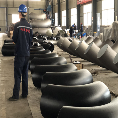 Sch 160 αγκώνας μαύρο σφυρηλατημένο σωλήνας A53GR.B χάλυβα άνθρακα ΜΒ μαύρη τοποθέτηση σωληνώσεων 45 βαθμού