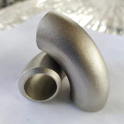 Sch 100 ανοξείδωτο 90 Weldable τοποθετήσεις σωληνώσεων αγκώνων βαθμού LR 48 ίντσα